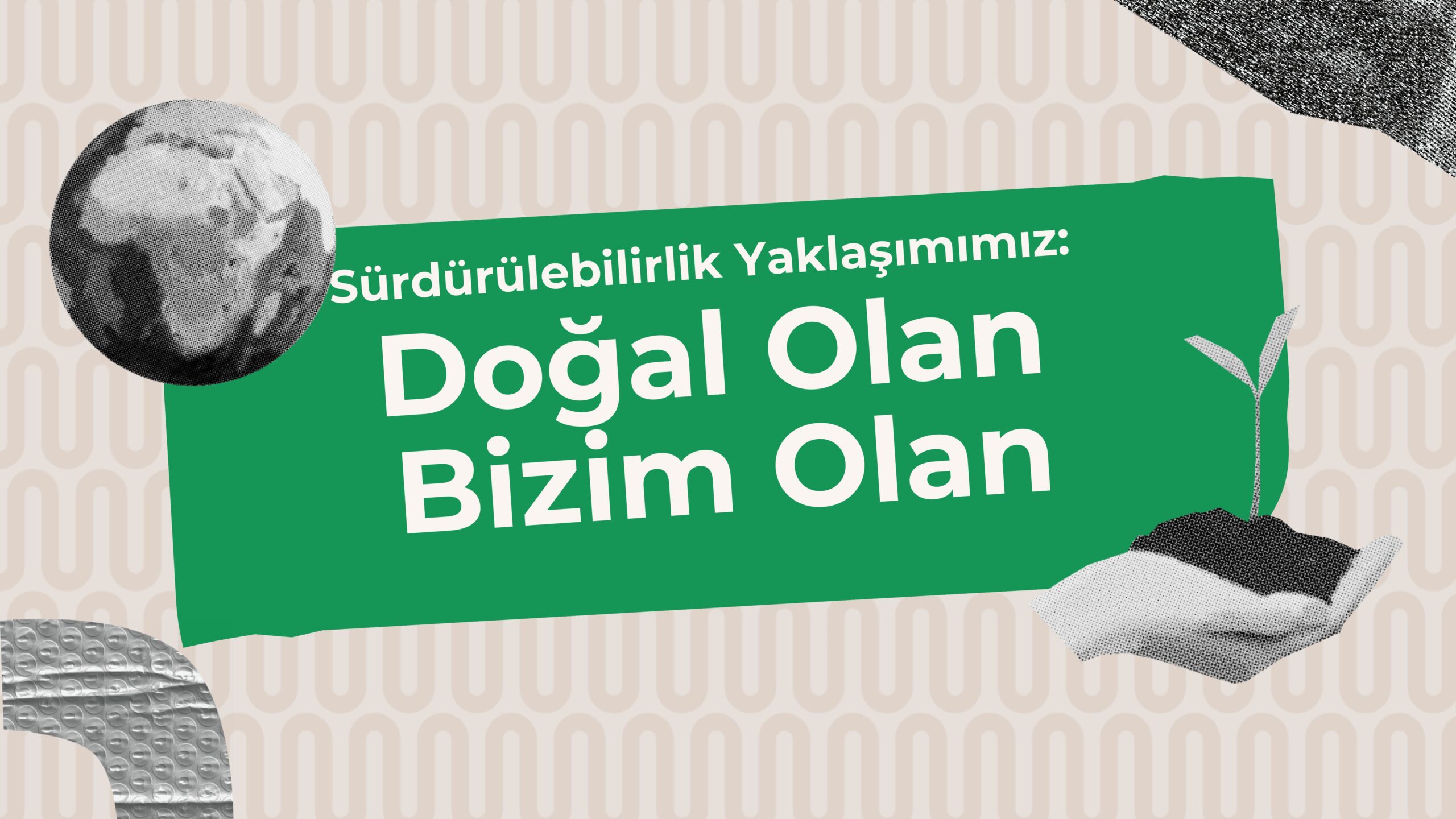 green geometric modern textured environmental sustainability campaign presentation images 0